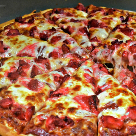 chicken tikka pizza